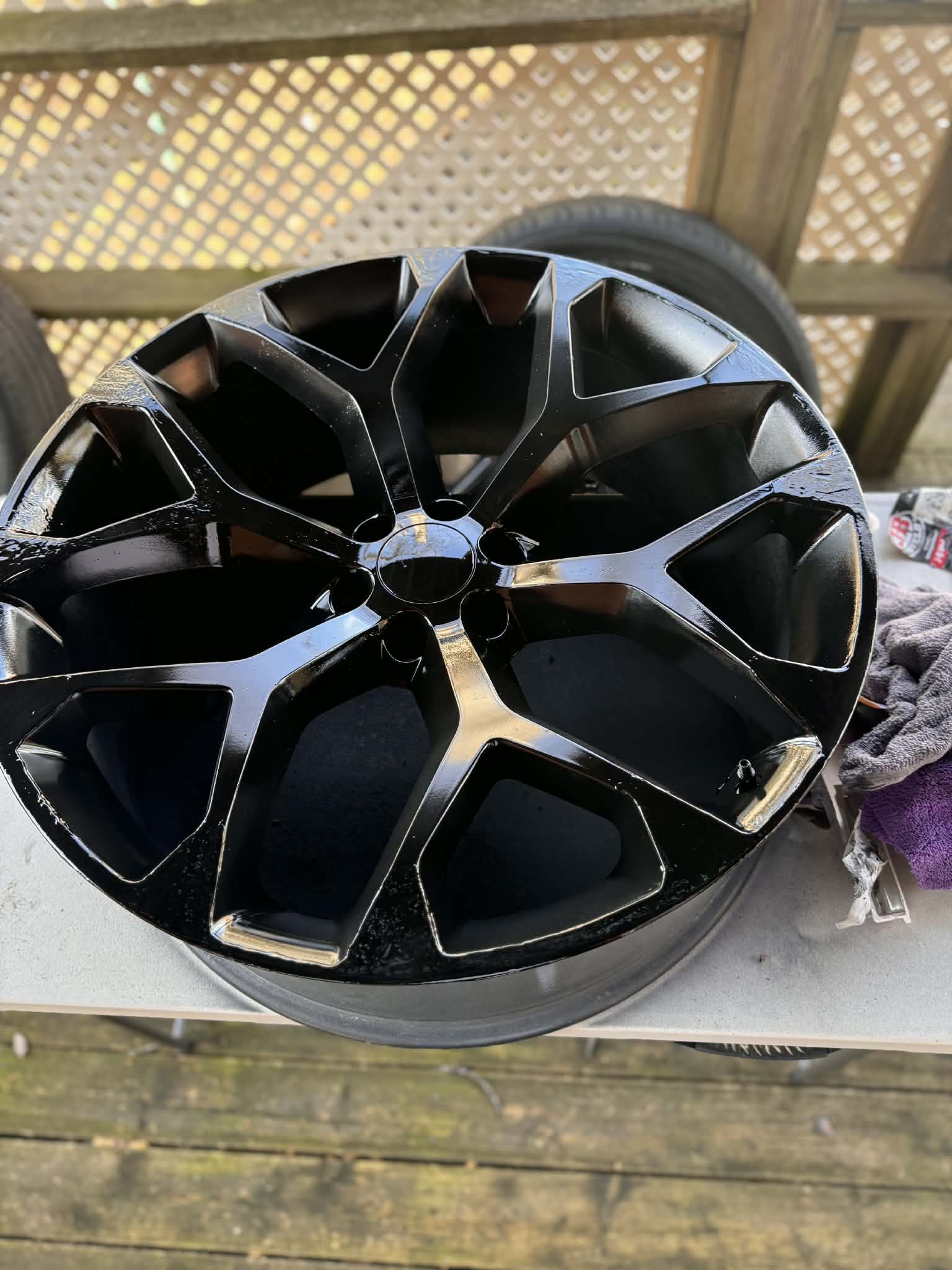 Rim after correction